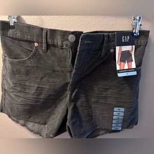 GAP Dark Gray Corduroy Shorts